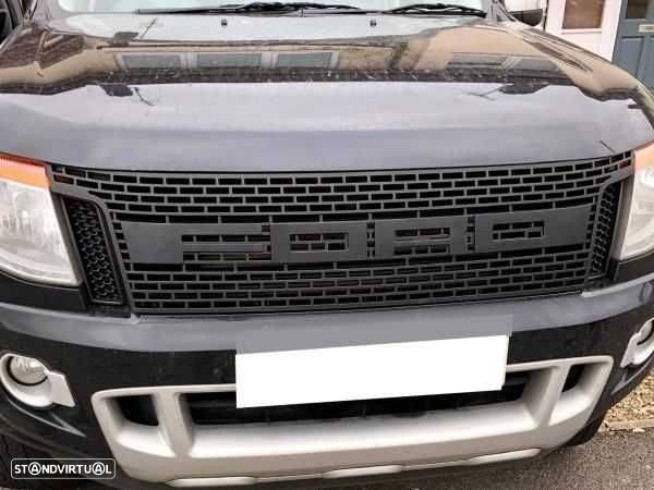 Grelha Ford Ranger Raptor 2012-2016 Preto Matte - 3