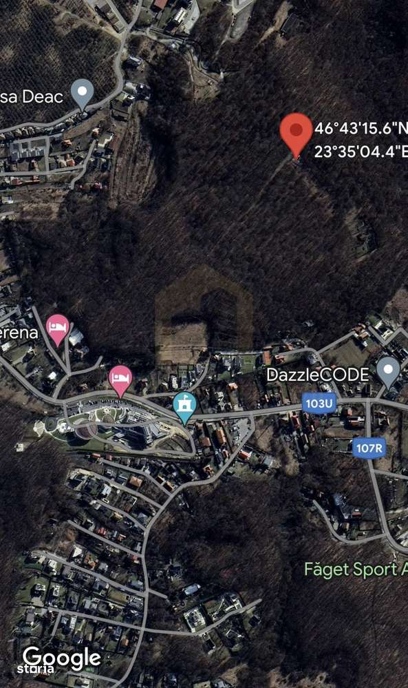 Vânzare teren pentru casa de vacanta, cabana, zona Pensiunea Serena-1