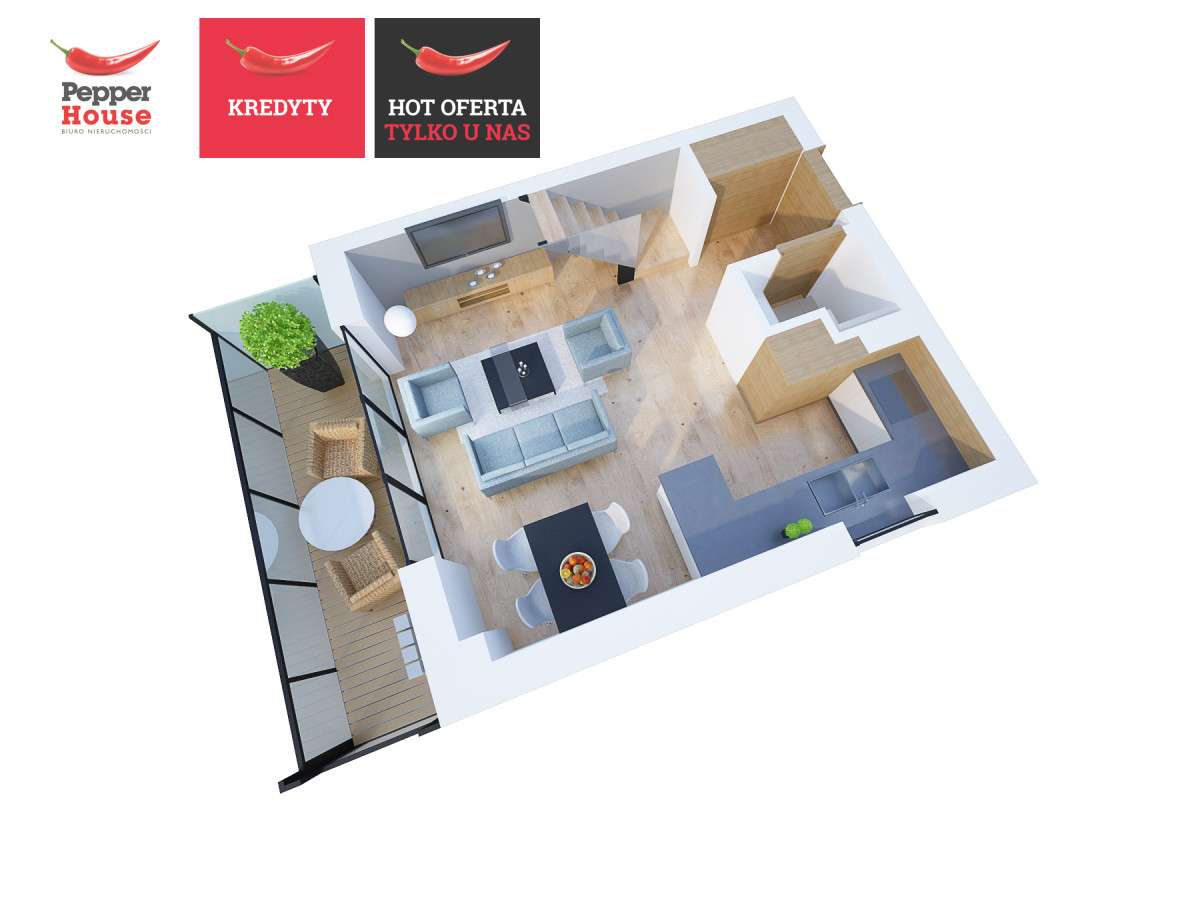 Kameralny apartament w otulinie lasu | 84,5 m² - Pełny obrazek: 3/4