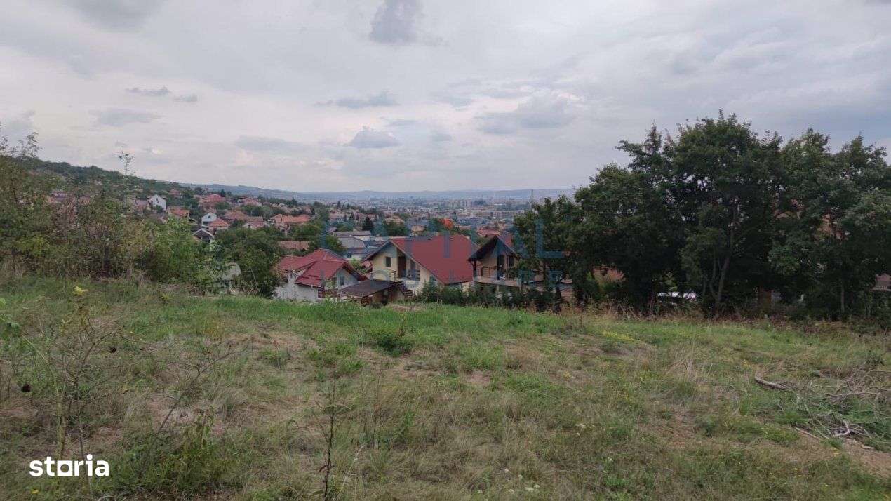 Teren constructii 3400mp, front 31 ml, zona excelenta, panorama, Dambu - Imagine principală: 3/8