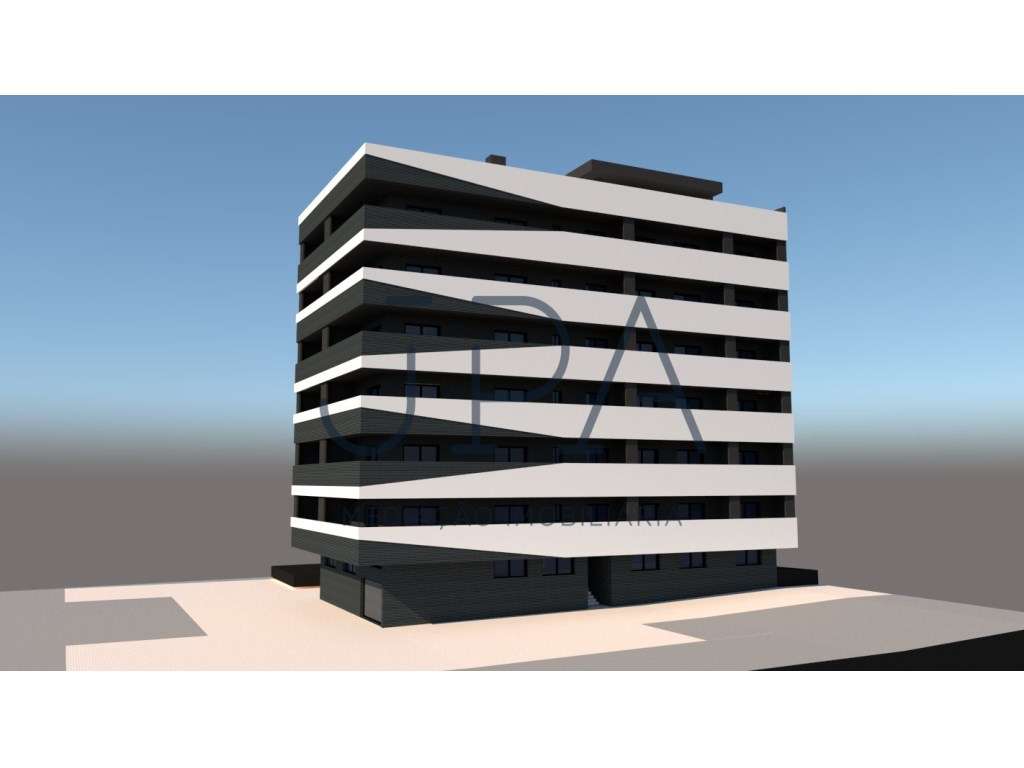 Apartamento T2 Em Construcao Com Piscina Na 2 Linha Da Praia Em