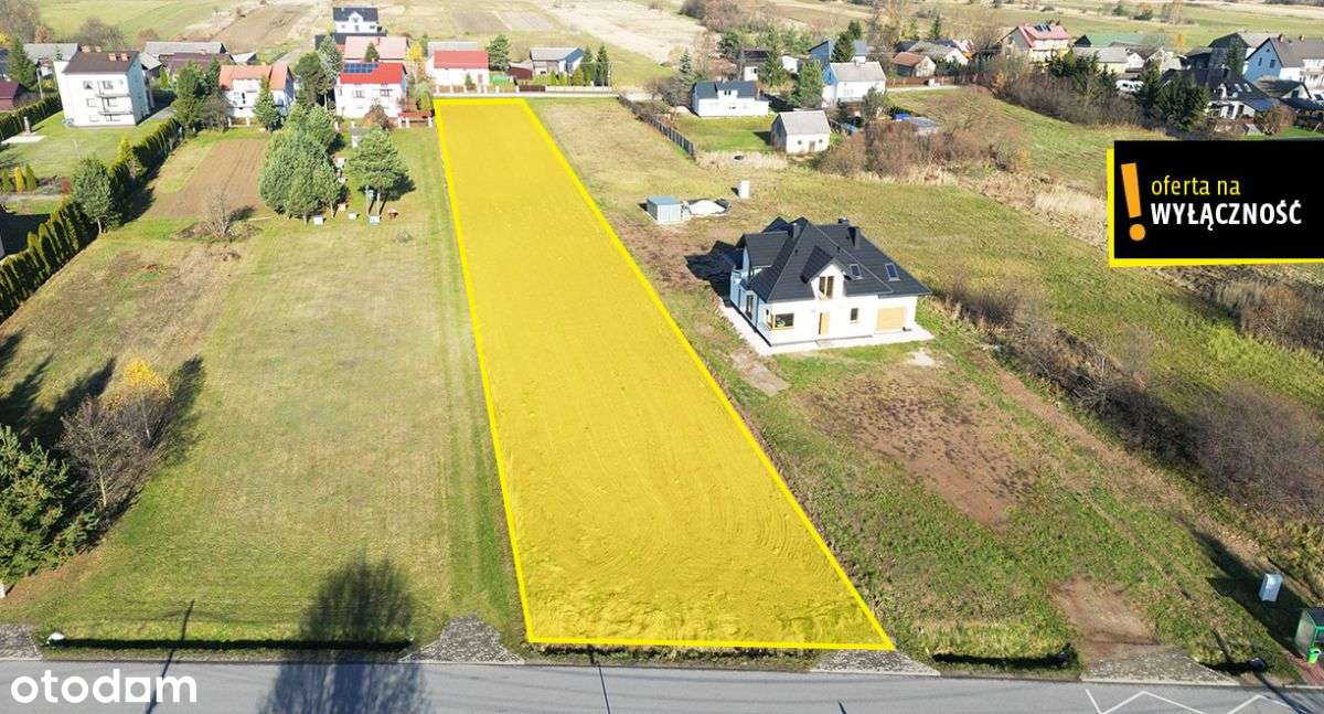 Piękna działka budowlana w Wilkowie 3000m2 - Pełny obrazek: 3/5