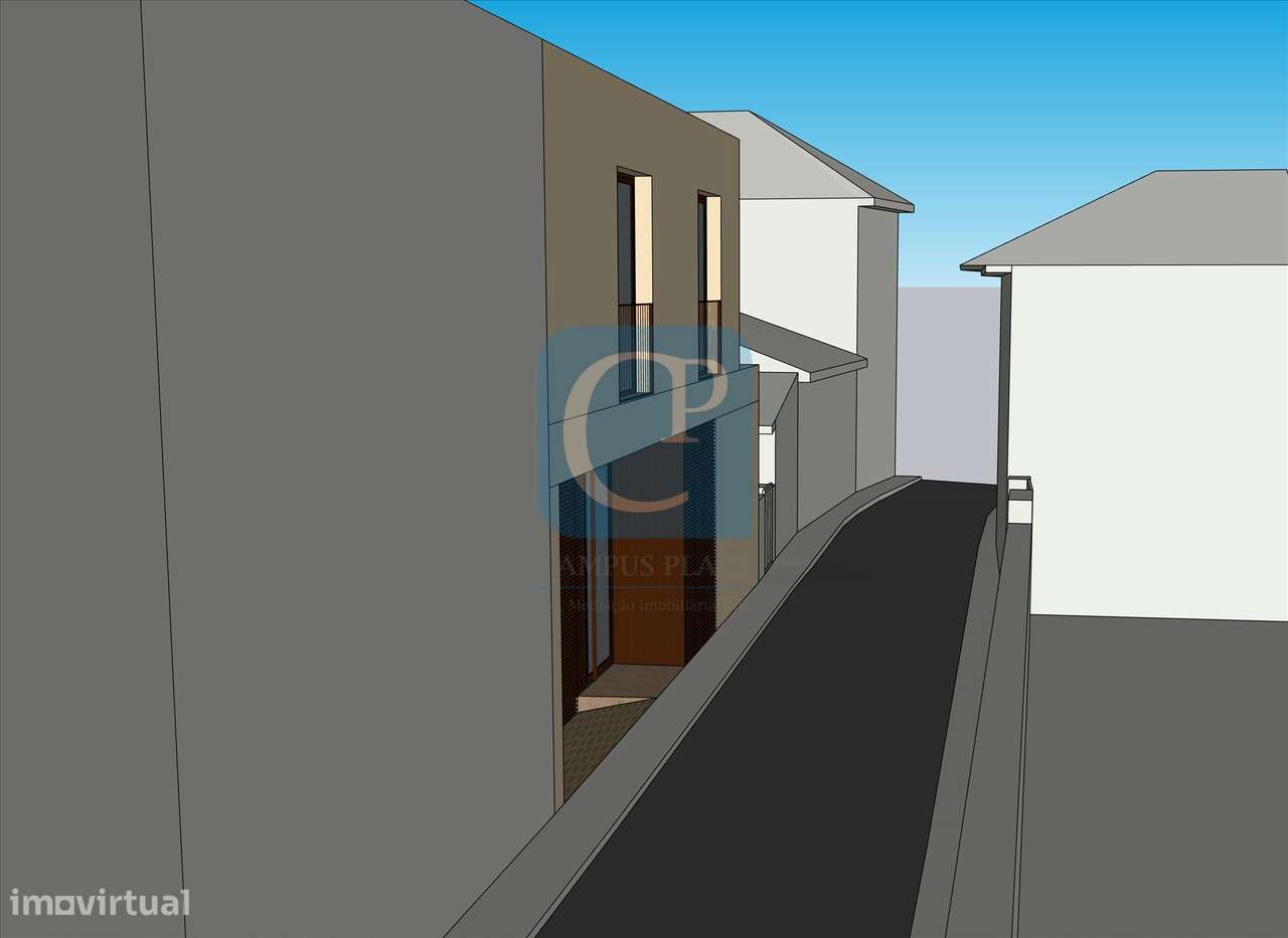 Terreno com Projeto de Arquitetura Aprovado em Pedrouços, Maia-8