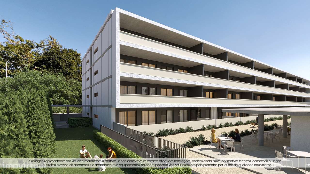 Apartamento T3 c/Terraço (58.40m2) nos Carvalhos (Pedroso) - Grande imagem: 3/26