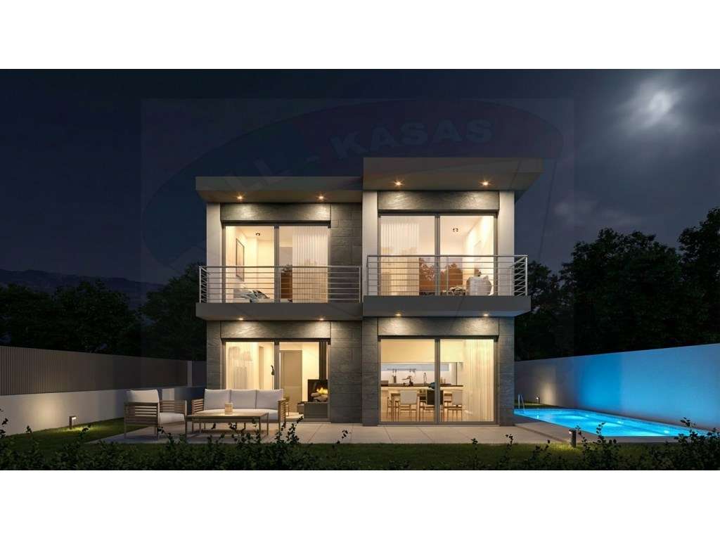 Moradia T3 Contemporânea com Piscina Rua de Conímbriga, Zambujal, S... - Grande imagem: 4/38