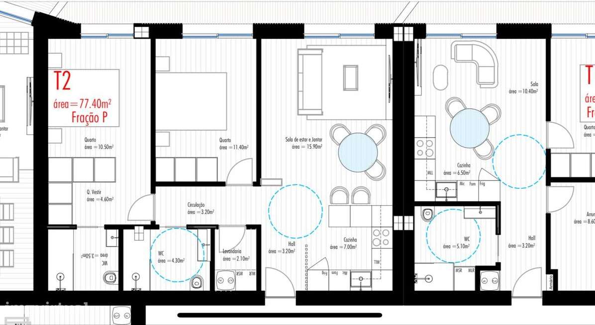 T2 nova construção, Empreendimento em Freamunde - Grande imagem: 2/20