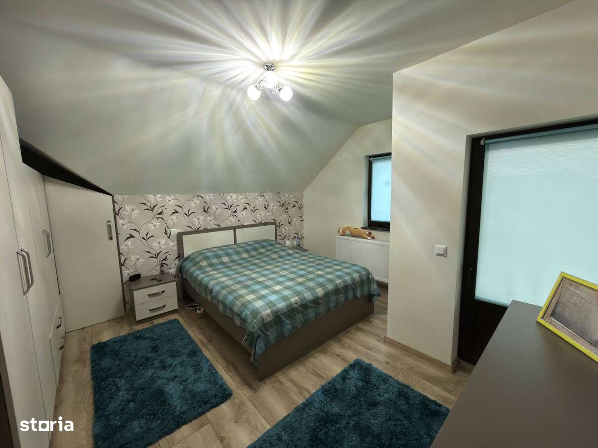 Casă complet mobilata si utilata cu 4 camere + garaj | Teren 744 mp-13