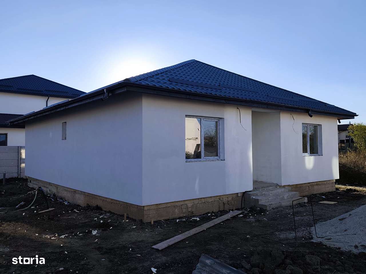 FARA COMISIOANE casa 4 camere 2 bai incalzire pardoseala curent 380v-2