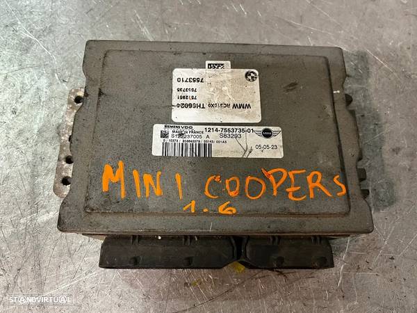 Centralina do Motor Mini Cooper 1.6 S1222375 1214-755735-01 S83293 - 1