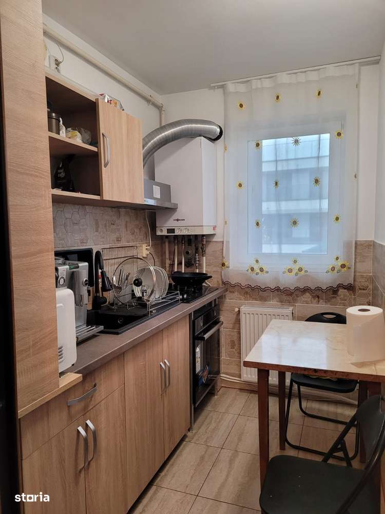 2 Camere, 1 bucatarie inchisa Finisat, Mobilat cu CF, terasa de 10 mp - Imagine principală: 1/20