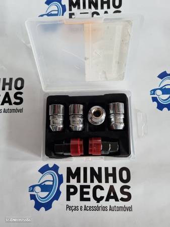 Conjunto de Porcas Anti-Roubo - 1