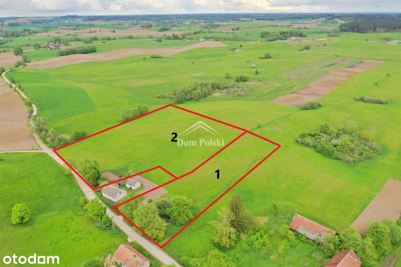 Działki 0,5 ha, 1,45 ha z Wz na Mazurach - Barany - Pełny obrazek: 2/7