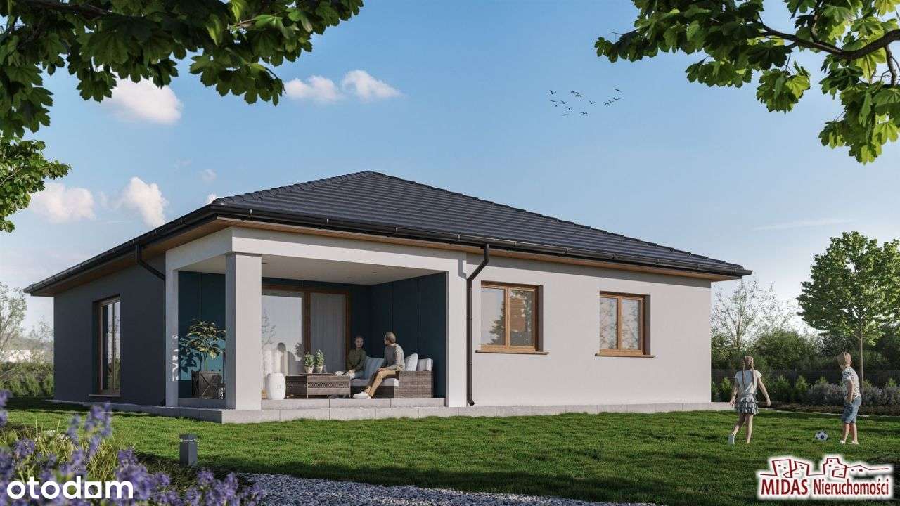 Nowy dom 114m2, działka 750m2 blisko jeziora! - Pełny obrazek: 4/8