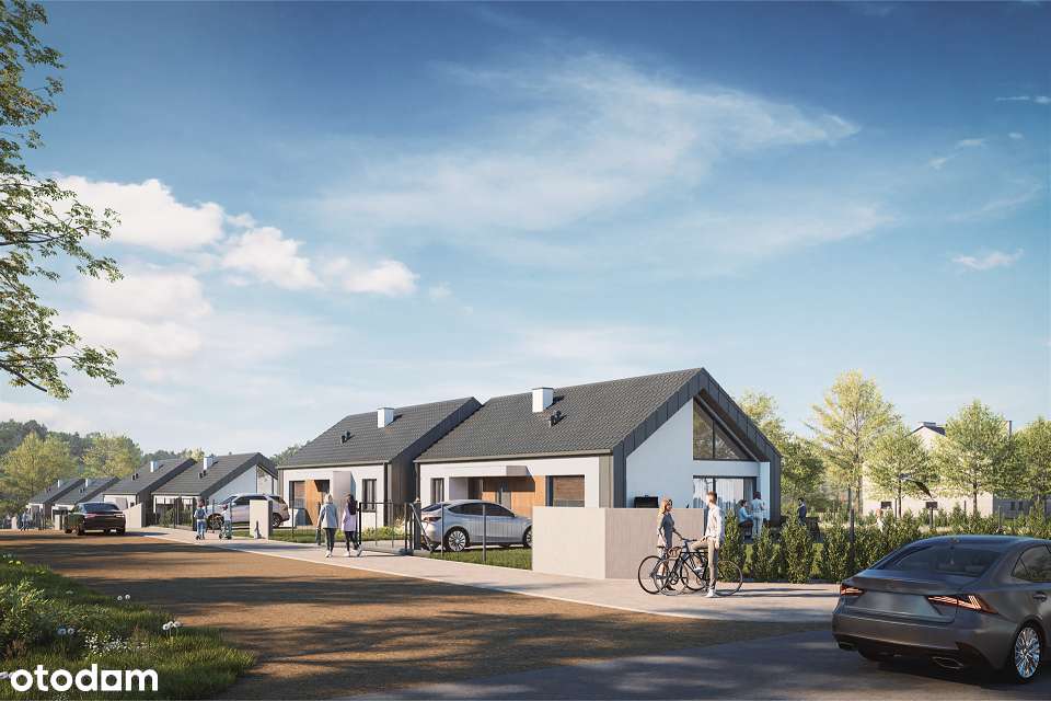 Dom w  w zabudowie bliźniaczej przy Żelazowej Woli - Pełny obrazek: 5/9