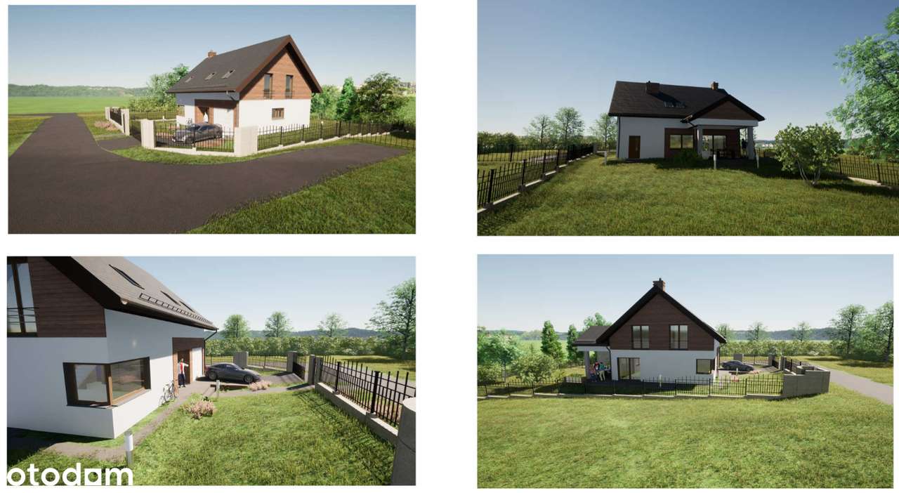 Działka budowlana 866 m² z projektem domu - Mysłowice, Brzezinka - Pełny obrazek: 4/13