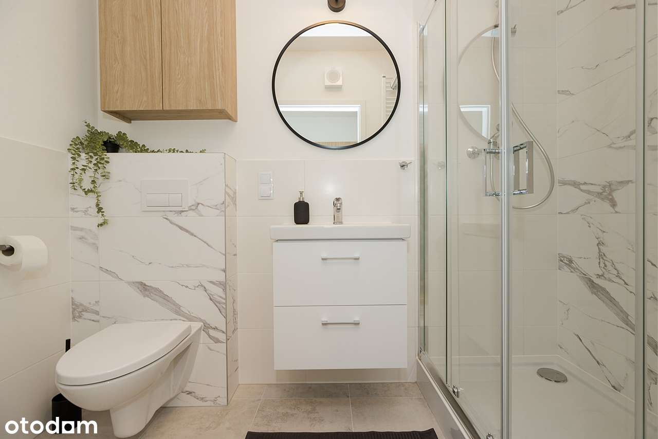 Studio 24 m² z balkonem, jasne, komfortowe, nowoczesne, zwierzolubne - Pełny obrazek: 5/9