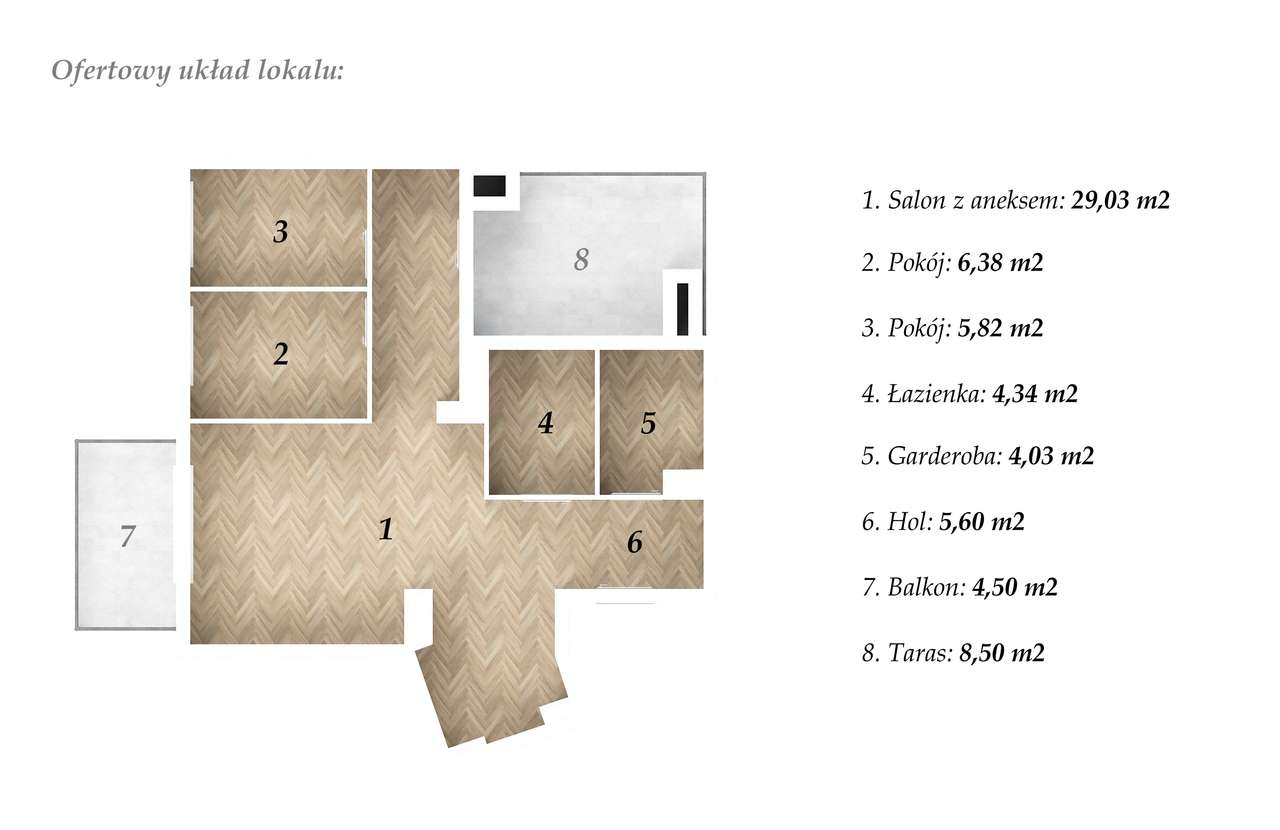 Piękny lokal z tarasem na dachu - Winogrady-3