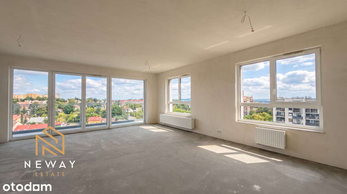 102 m² | 10. piętro | Panorama Krakowa | 2 loggie-0
