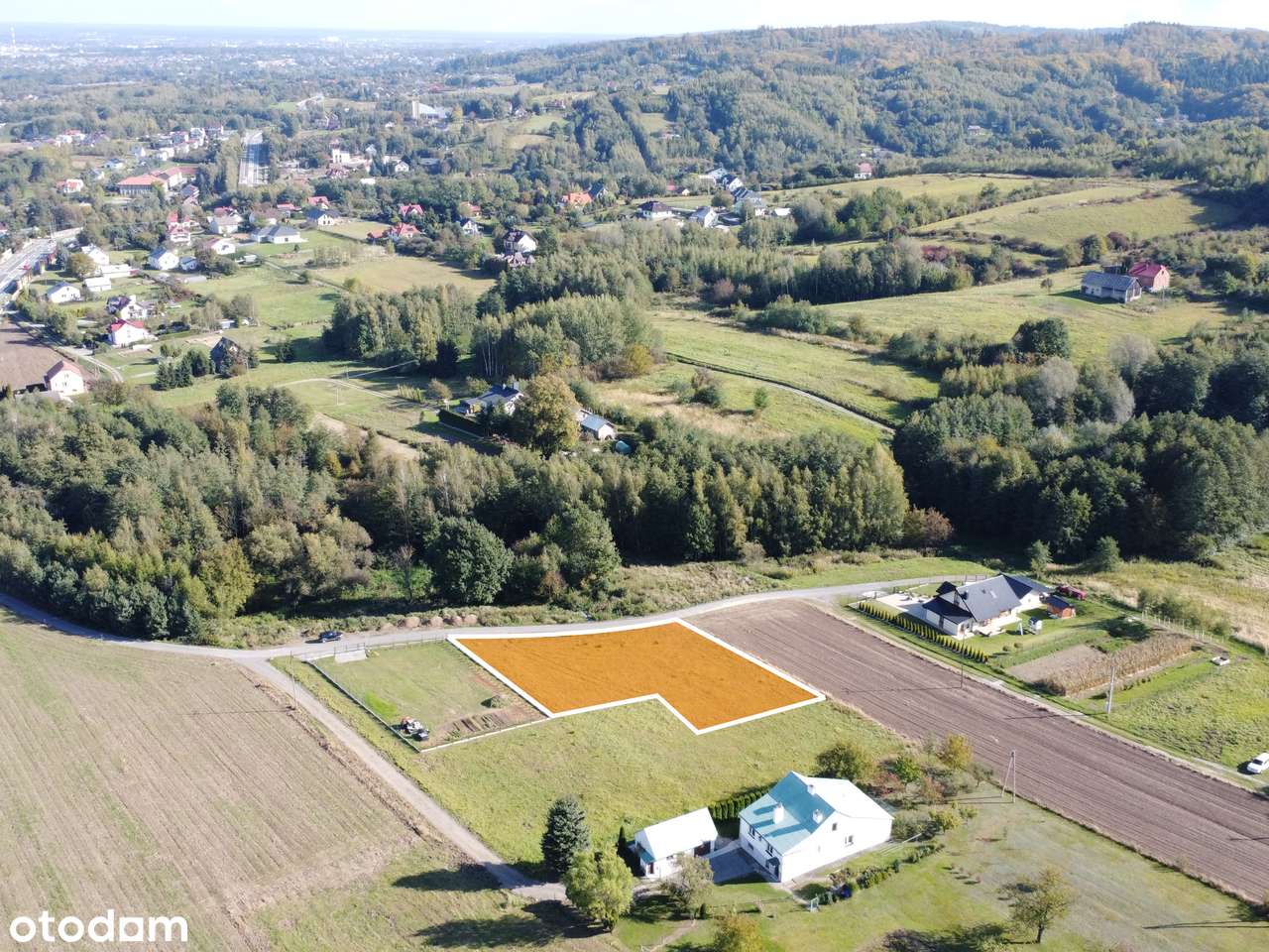 Działka z pozwoleniem na budowę  - 1278m² | Podgrodzie (gm. Dębica) - Pełny obrazek: 5/5