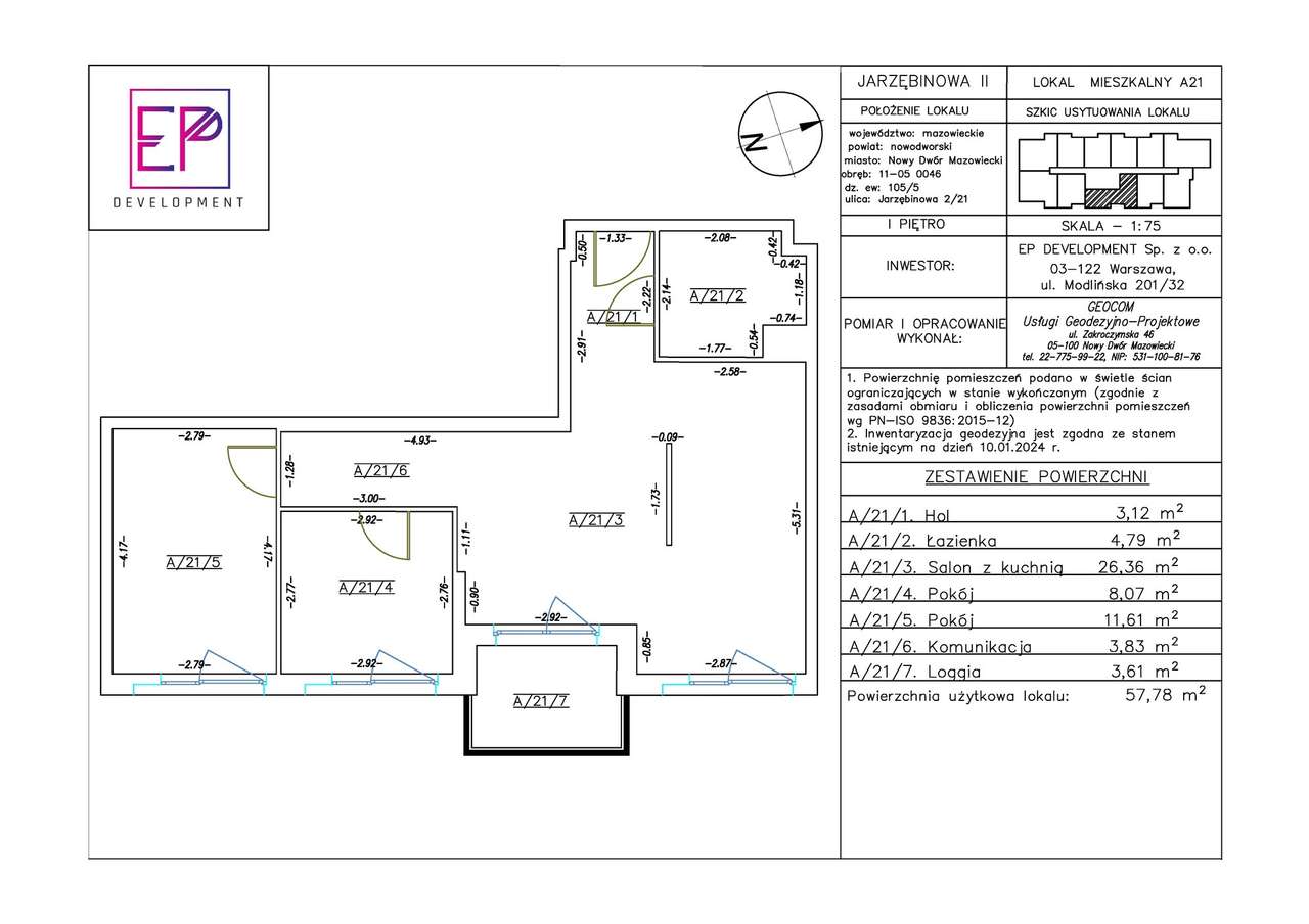 PROMOCJA! Ostatnie wolne mieszkania 3-pokojowe-4