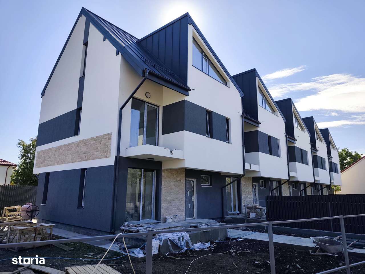 FARA COMISIOANE CASA TOP 5-6 camere P+1+ M 3 bai incalzire pardoseala-0