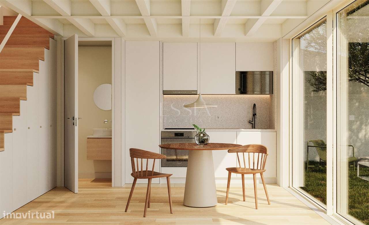 T2 Duplex com Varanda na Baixa do Porto | T2 Cedofeita Metro Trindade-2