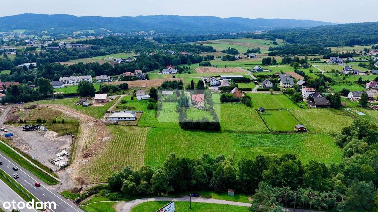 Działka komercyjna przy Zakopiance (Krzyszkowicach - przy DK7) - Pełny obrazek: 4/7