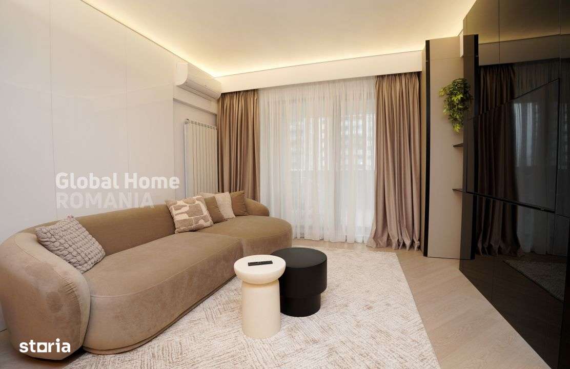 3 Camere Premium, 76 mp, cu Parcare & Boxa – Cortina North - Imagine principală: 2/19