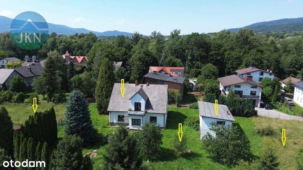 Dom Łodygowice - duża działka - dla dewelopera
