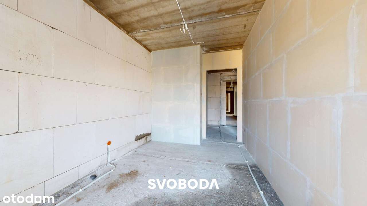 BEZ PROWIZJI 2-pokojowe mieszkanie stan developerski OKAZJA - Pełny obrazek: 4/8