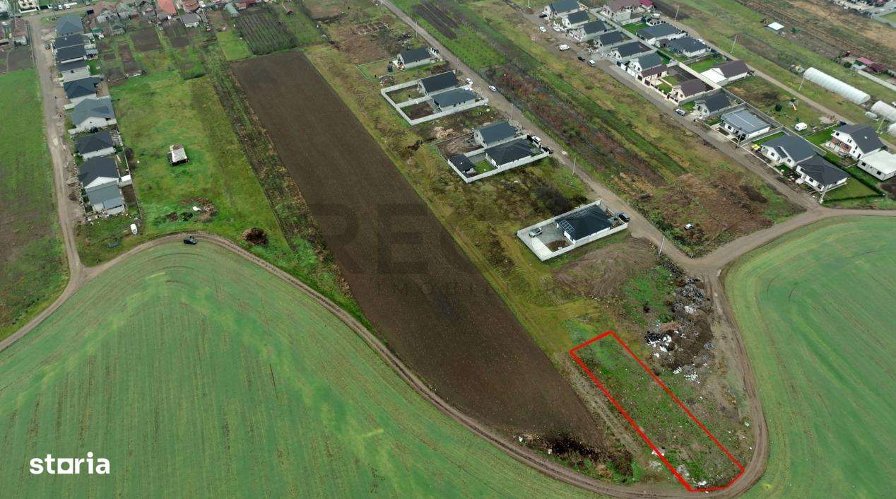 RECO Teren intravilan in Santandrei , suprafata 850 mp - Imagine principală: 3/3