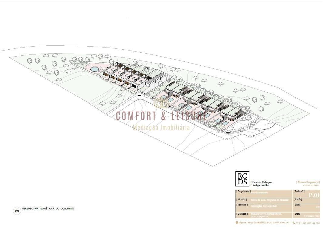 Terreno com projeto aprovado com 8.930m2 no Cerro do Galo, Almancil-15