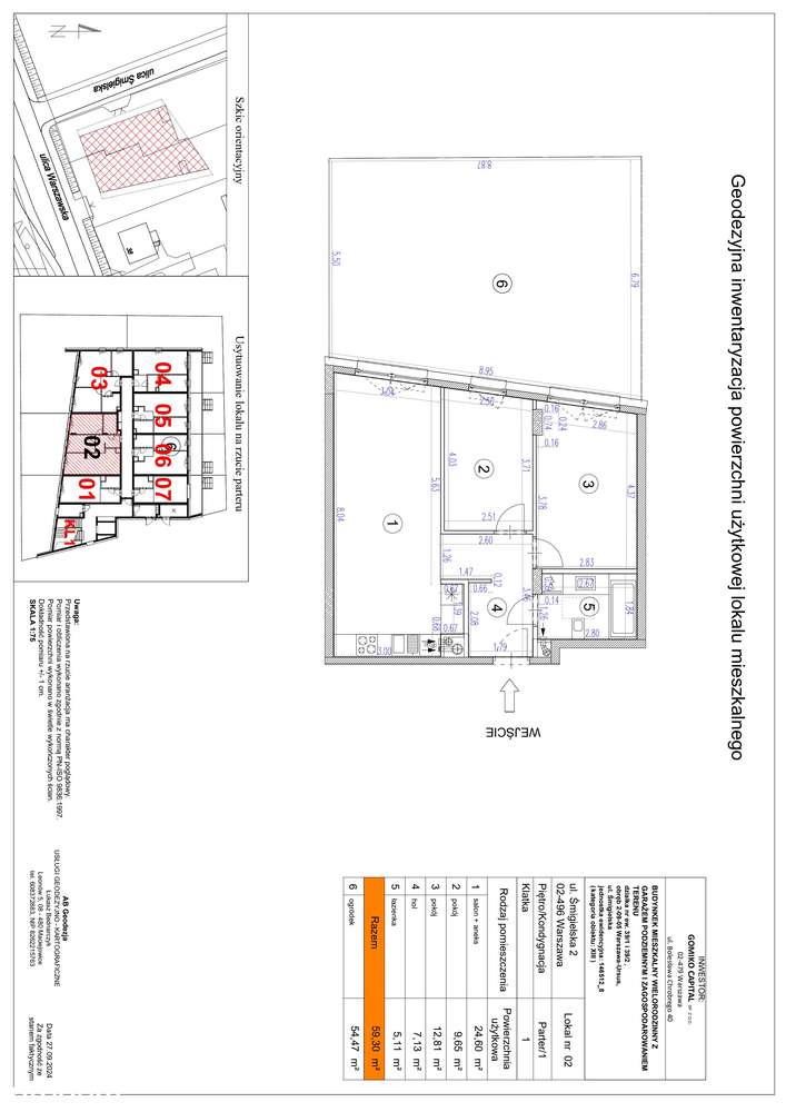 3-pokojowe mieszkanie 59m2 + ogródek Bez Prowizji - Pełny obrazek: 2/9