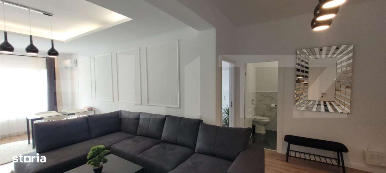 Apartament 2 camere, 55 mp, lux, finisat!Teilor - Imagine principală: 4/7