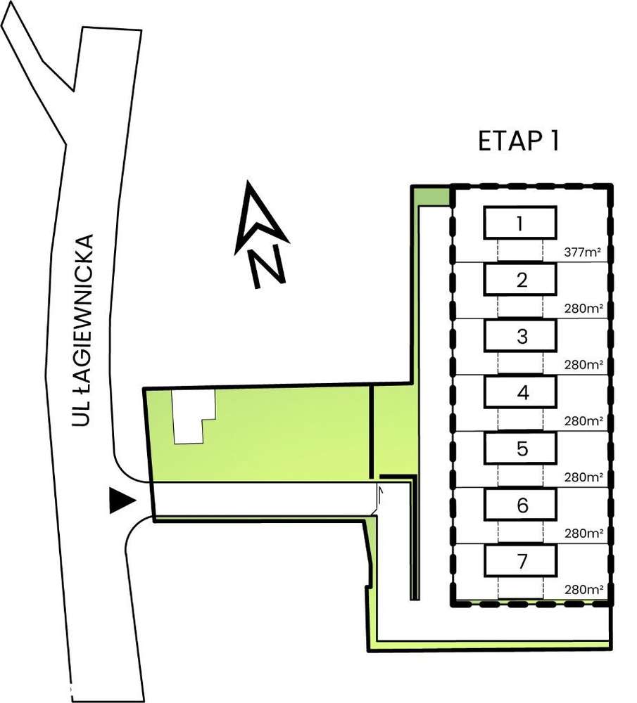 Łagiewniki Residence Etap 1 dom nr 7 - Pełny obrazek: 2/12