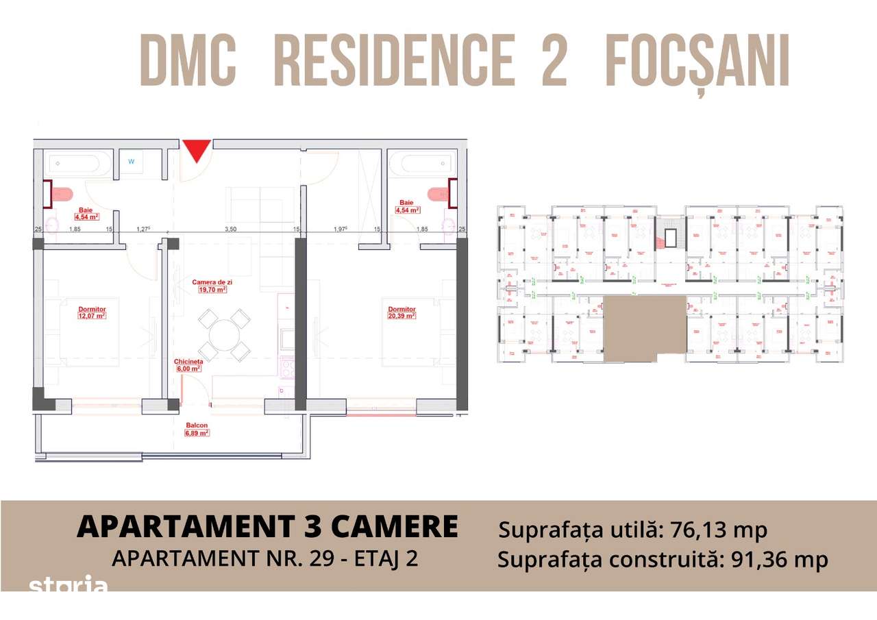Apartament 3 camere-Etaj 1/3-Zona Lidl-1