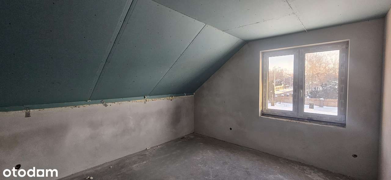 Nowy dom w zabudowie bliźniaczej z garażem i widokiem na Łomżę i Narew-19