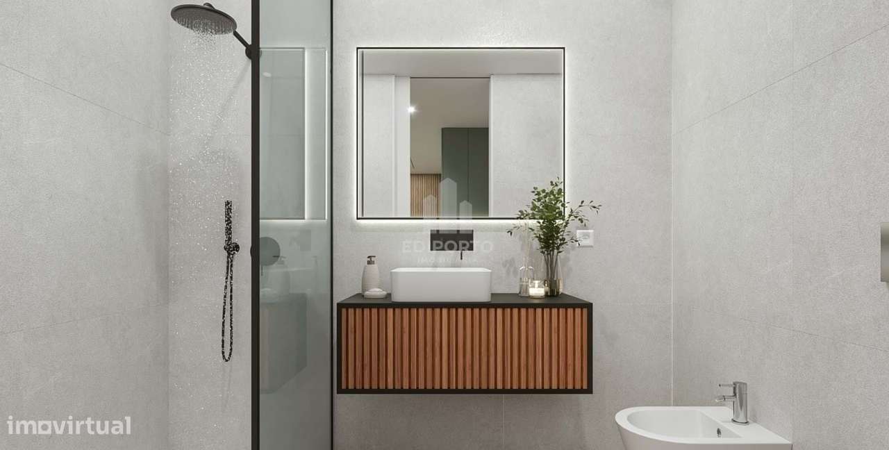 Apartamento T1, com varanda e lugar de garagem junto ao GaiaShopping-8