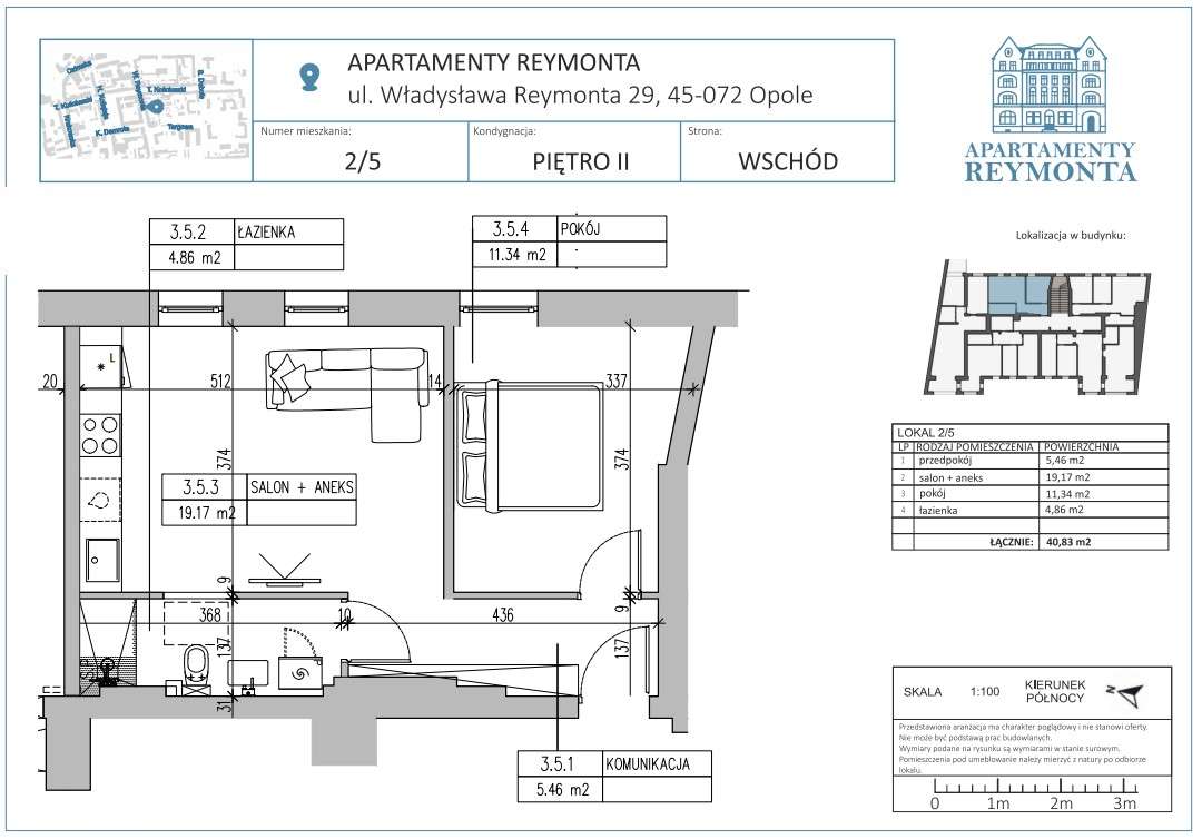 Apartament z parkingiem i komórką lokatorską w cenie. Wysoki standard - Pełny obrazek: 2/3