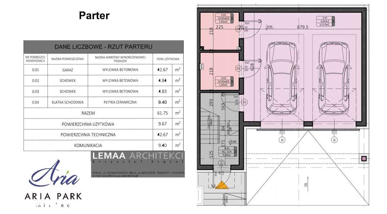 NOWE Mieszkanie Ip. 62m2 z garażem (F4.1) OGRÓDEK GRATIS ! - Pełny obrazek: 5/11