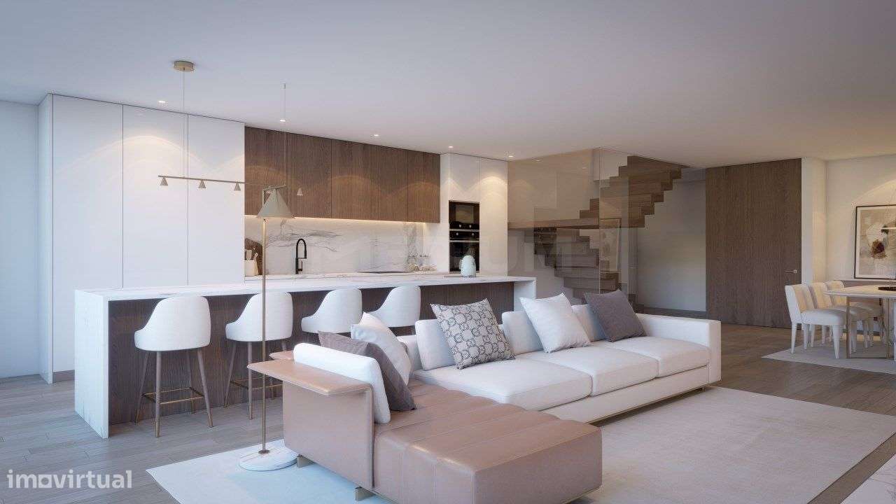 Moradia de luxo T4, três frentes em fase final de construção-3