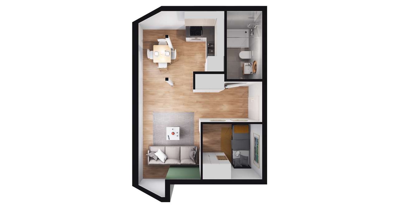 Rezydencja Grottgera 16 | Przedsprzedaż | M8/I​V - Pełny obrazek: 3/9