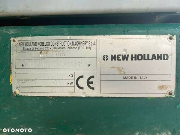 New Holland E175 B koparka gąsienicowa New Holland - 20