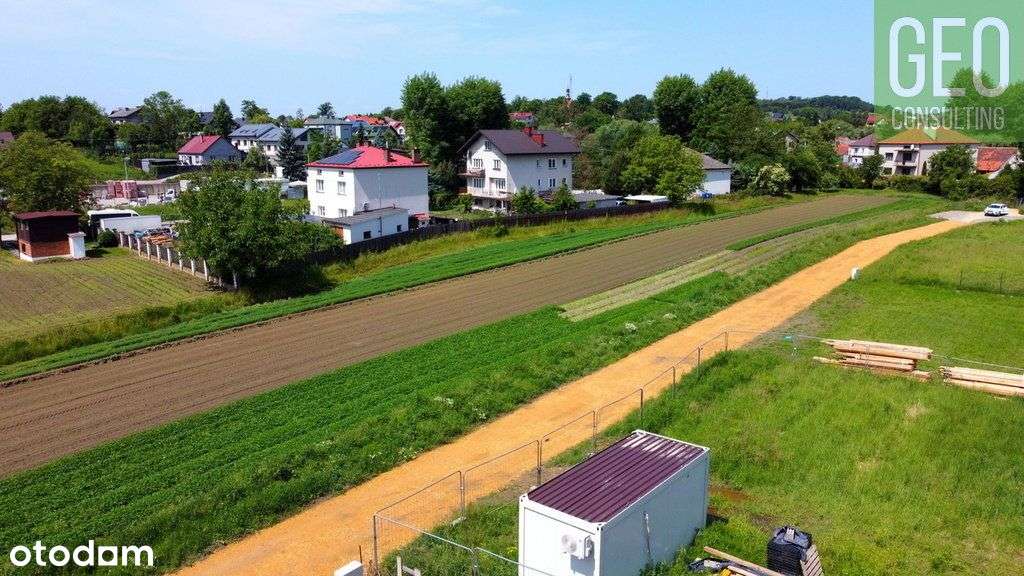 Działka 8a położona w samych Zielonkach-3