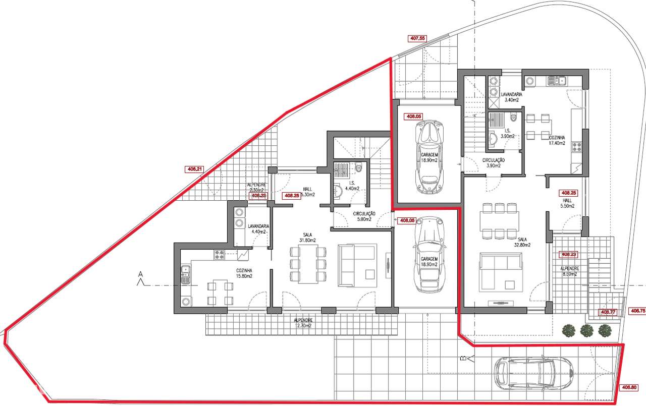 Moradia com Arquitetura Moderna a 2 Kms do Palácio do Gelo-6