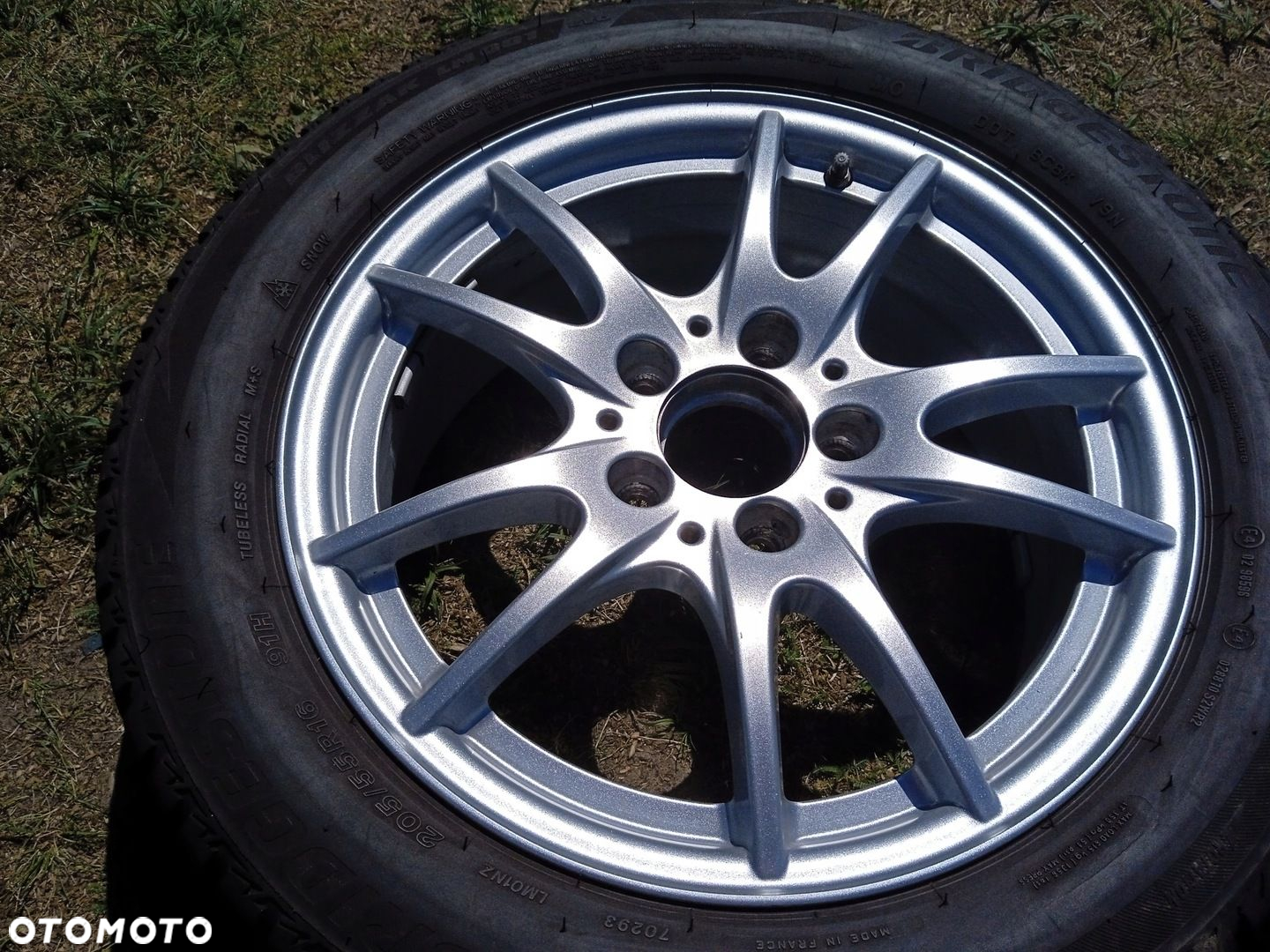 felgi aluminiowe 5x112 Mercedes B-klasa W246 W245 W176 Opony 205/55 R16 8mm - 6