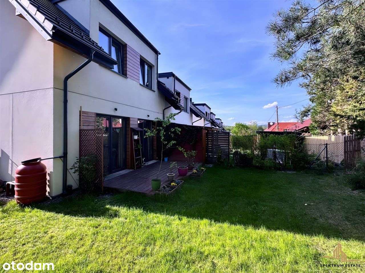 Bliźniak Zabierzów z piękną działką-18