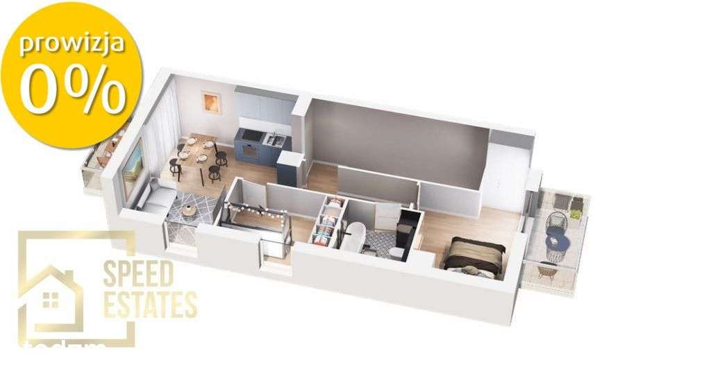 5 Pokoi/Taras/Ogród/Smart home. - Pełny obrazek: 2/7