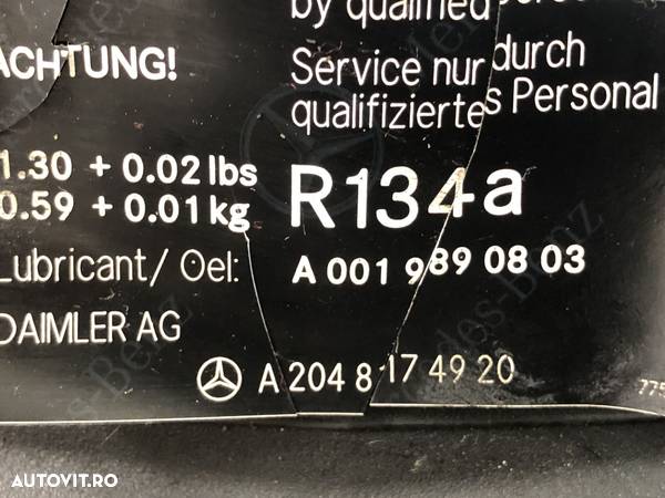 Suport radiator trager Mercedes E 220 CDI W212 facelift - 4