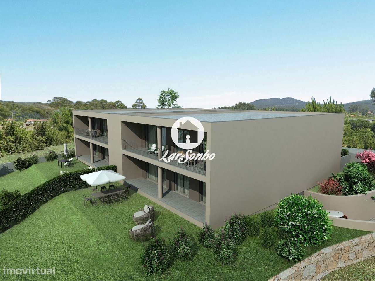 Apartamento em condomínio fechado Barcelos-11